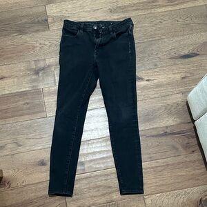 American Eagle Black Skinny Jeans